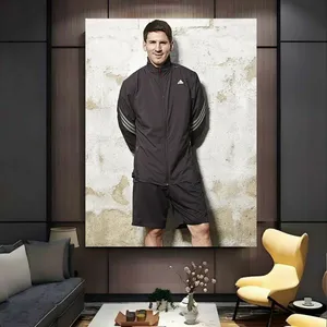 پوستر پارچه ای طرح فوتبالیست مدل مسی کد BK24042