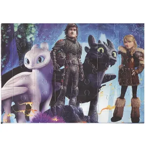 پازل 35 تکه مدل مربی اژدها