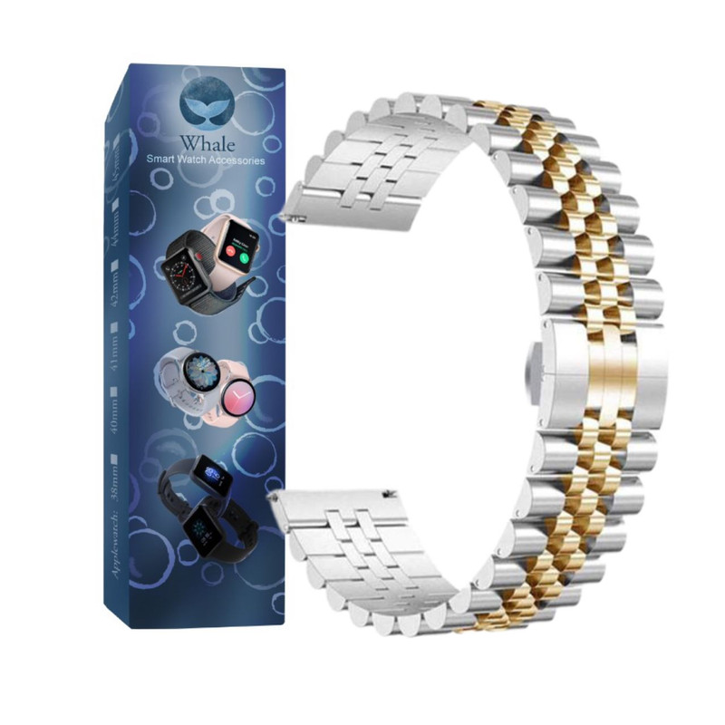 بند واله مدل 5bead مناسب برای ساعت هوشمند سامسونگ Galaxy Watch Active