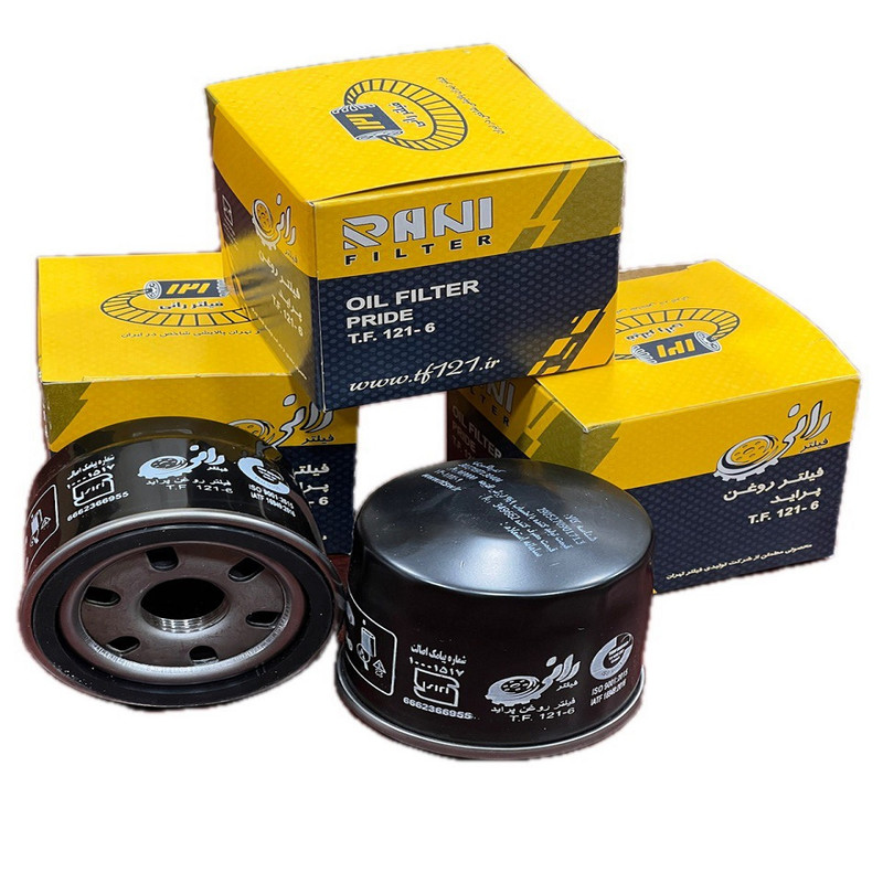 فیلتر روغن رانی کد T.F.121-6 مناسب برای پراید 