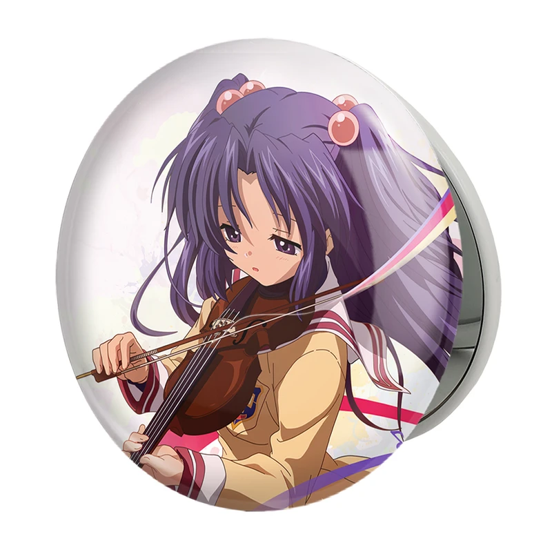 آینه جیبی خندالو طرح کوتومی انیمه کلند Clenned مدل تاشو کد 22405 