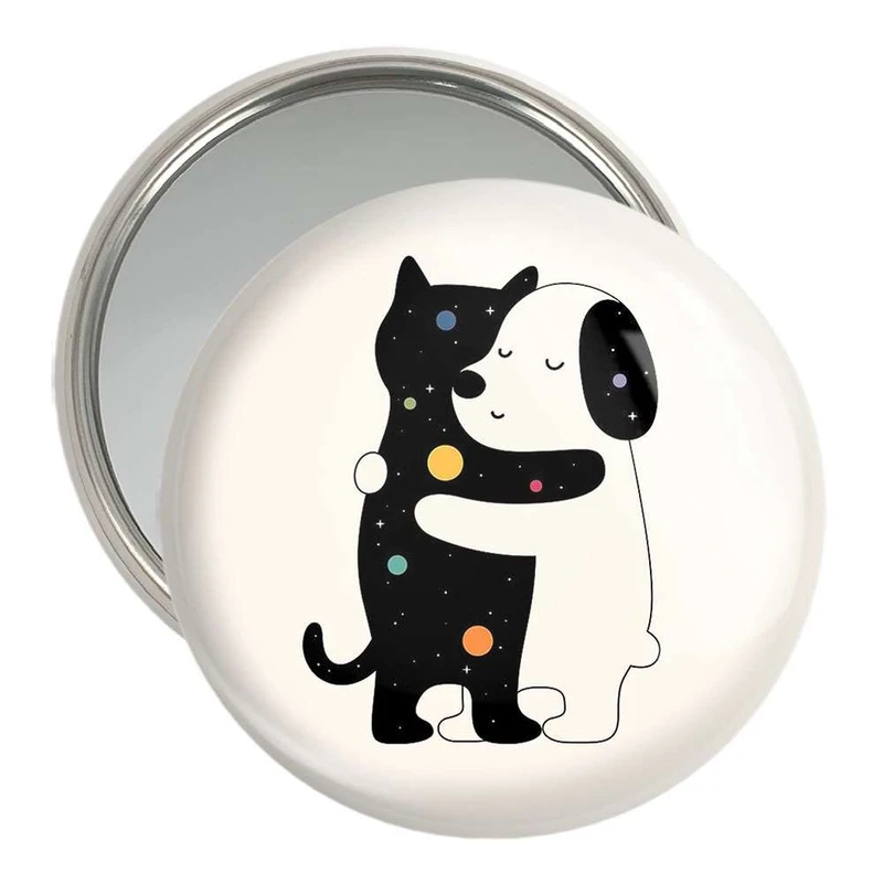 آینه جیبی خندالو طرح دوستی  کد 5076