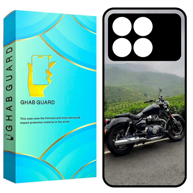 کاور قاب گارد طرح موتور مدل GCHPK70P مناسب برای گوشی موبایل شیائومی Redmi K70 Pro 5G / Poco X6 Pro