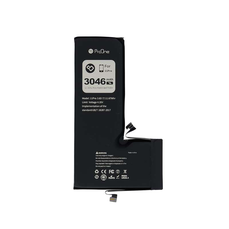  باتری موبایل پرووان مدل 11pro ظرفیت 3046 میلی آمپر ساعت مناسب برای گوشی موبایل اپل iPhone 11 Pro