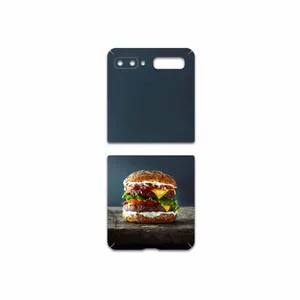 MAHOOT Hamburger Cover Sticker for Samsung Galaxy Z Flip