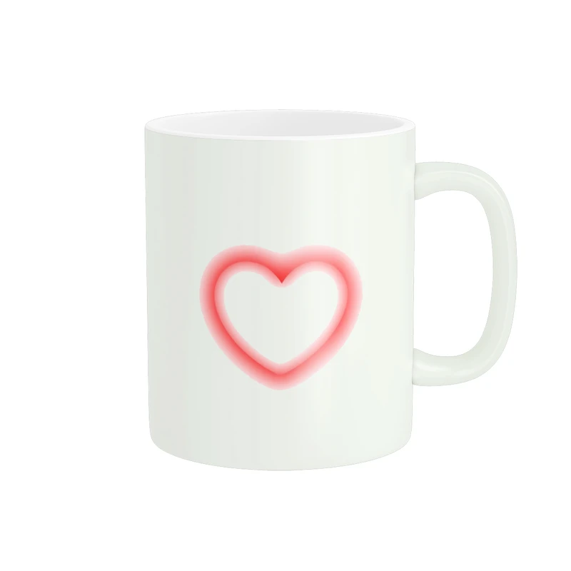 ماگ پاد آفرین طرح قلب کد 961