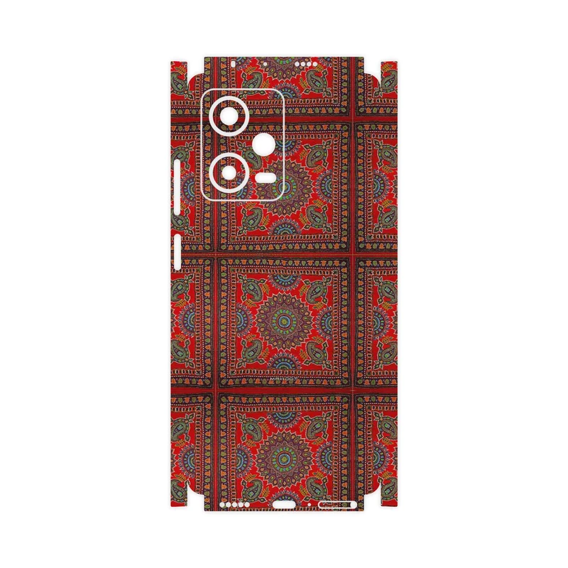 برچسب پوششی ماهوت مدل Embroidered Rug-FullSkin مناسب برای گوشی موبایل شیائومی Redmi Note 12 Pro 5G