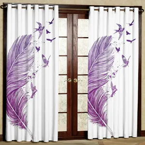 پرده مدل پر هازان پانچی کد 4840 سایز 140x200 سانتی متر