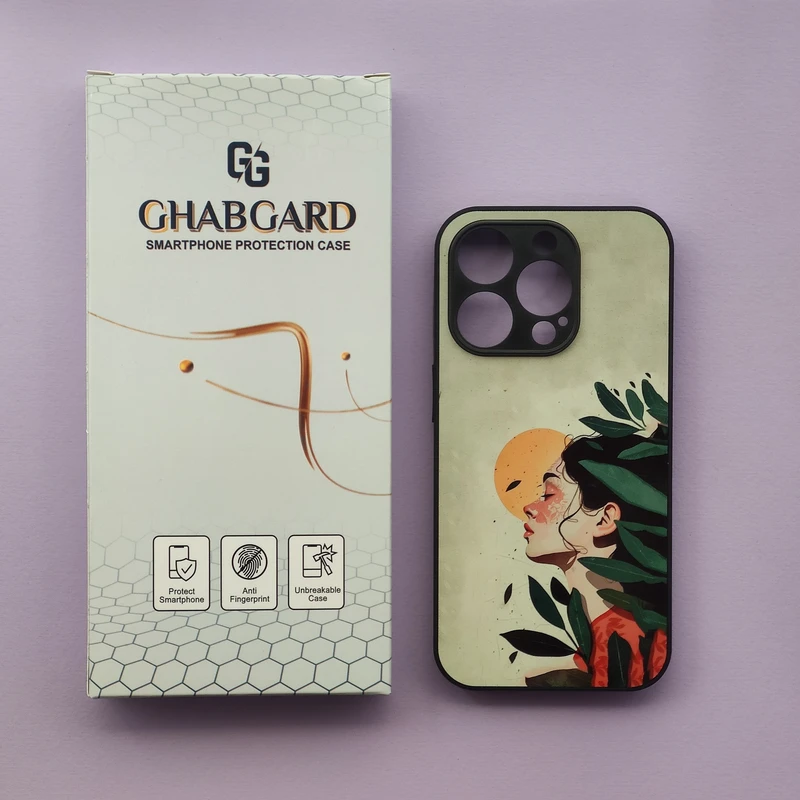 کاور قاب گارد مدل محافظ لنز دار دخترانه مناسب برای گوشی موبایل اپل Iphone 15 Pro