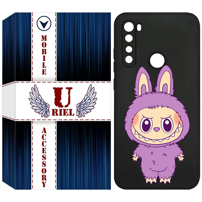 کاور یوریل قاب مدل KSH کد 150 طرح عروسک لبوبو مناسب برای گوشی موبایل شیائومی Redmi Note 8