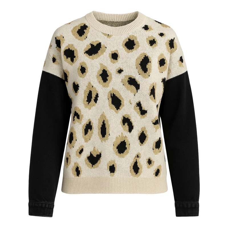 پلیور یقه گرد زنانه مدل پیتو کد M5318