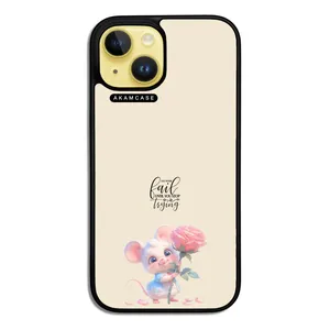 AKAM AMC-WA15-ANIMALS QOUTES-14 Cover For Apple iPhone 15