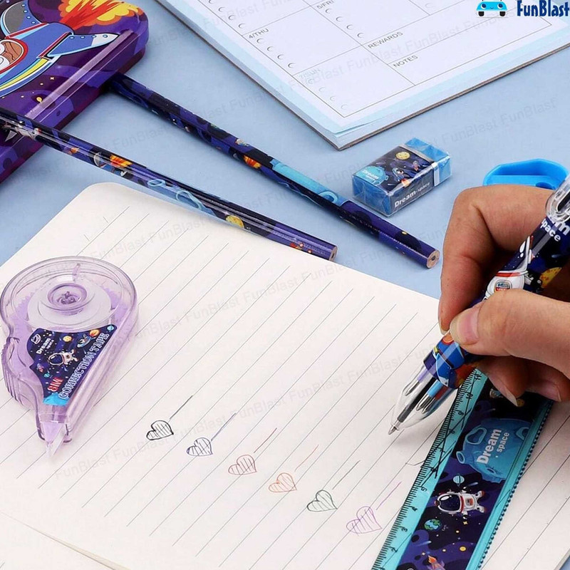 بسته لوازم تحریر مدل فضانورد کد 81 مجموعه 20 عددی