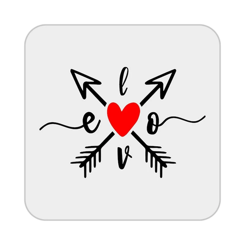 زیر لیوانی کاکتی طرح عاشقانه مدل mp39376