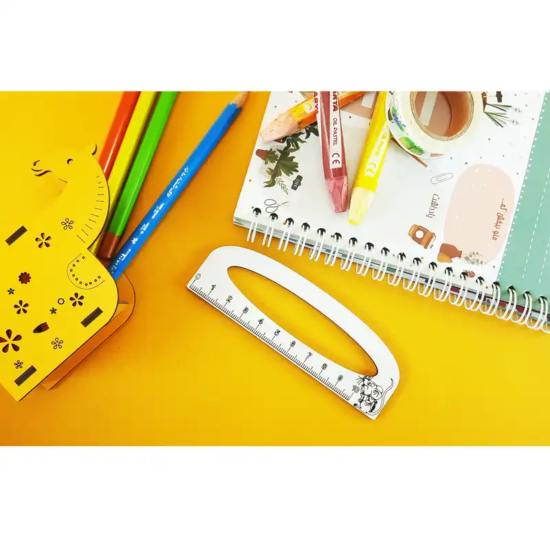 خط کش 10 سانتی متری مسترراد مدل موش کد M-2021