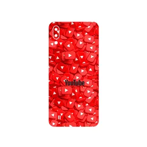 MAHOOT Youtube Cover Sticker for Samsung Galaxy M10