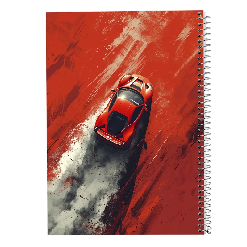 دفتر شطرنجی 50 برگ مدوپد مدل need for speed کد DF13580