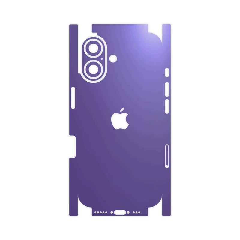 برچسب پوششی ماهوت مدل Matte-BlueBerry-FullSkin مناسب برای گوشی موبایل اپل iPhone 16