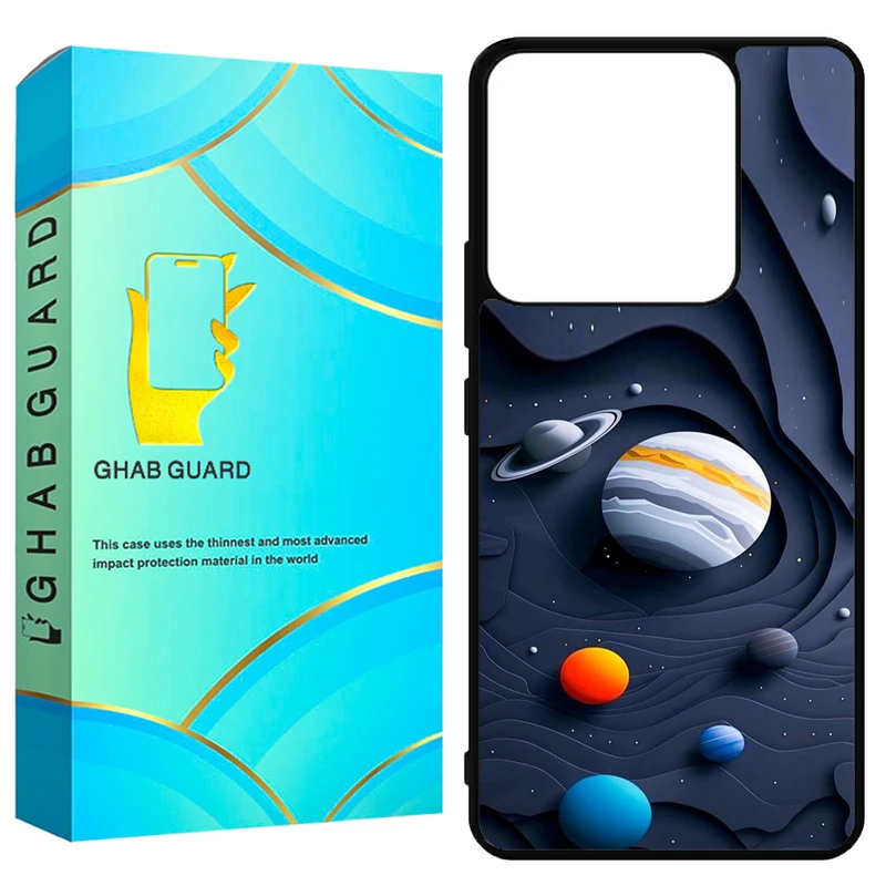 کاور قاب گارد طرح فضایی مدل GN14 مناسب برای گوشی موبایل شیائومی Redmi Note 14 5G