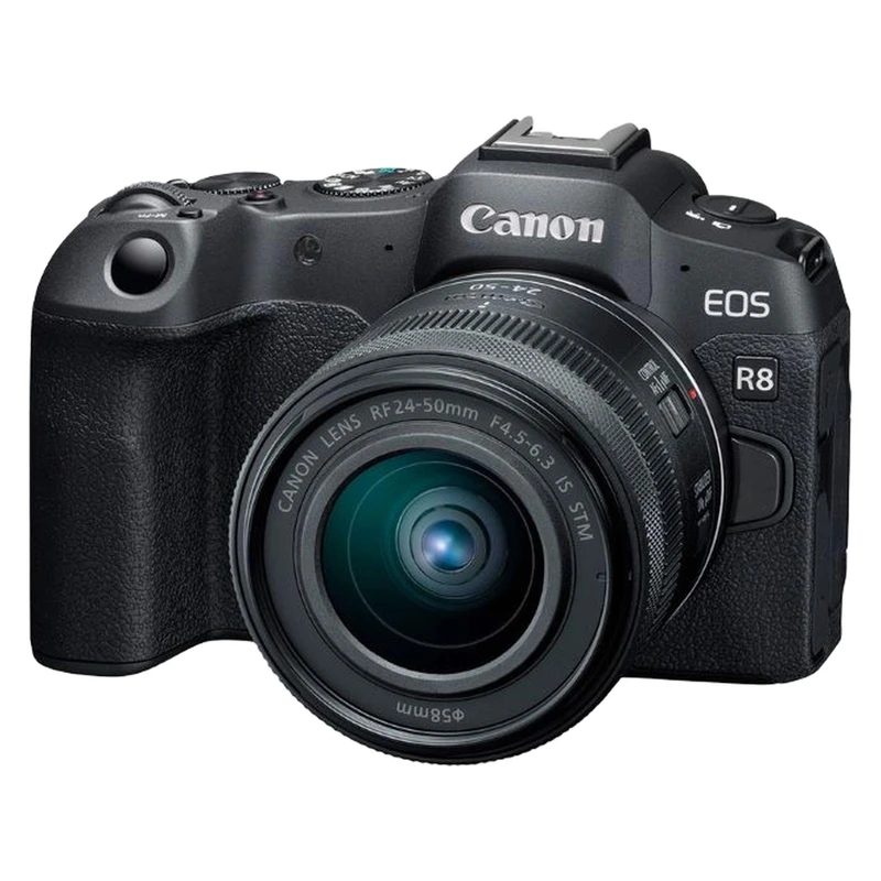 دوربین دیجیتال بدون آینه کانن مدل EOS R8 RF 24-50mm F4.5-6.3 IS STM