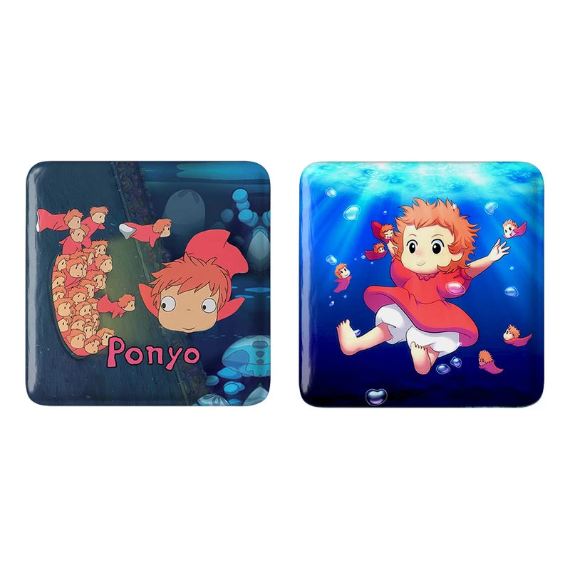 مگنت خندالو طرح انیمه پونیو Ponyo کد 48934897 مجموعه 2 عددی