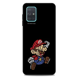AKAM AMC-WSGA71-SUPER MARIO1 Cover For Samsung Galaxy A71