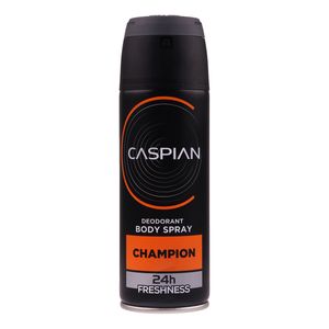 اسپری دئودورانت بدن مردانه کاسپین مدل CHAMPION حجم 150 میلی لیتر