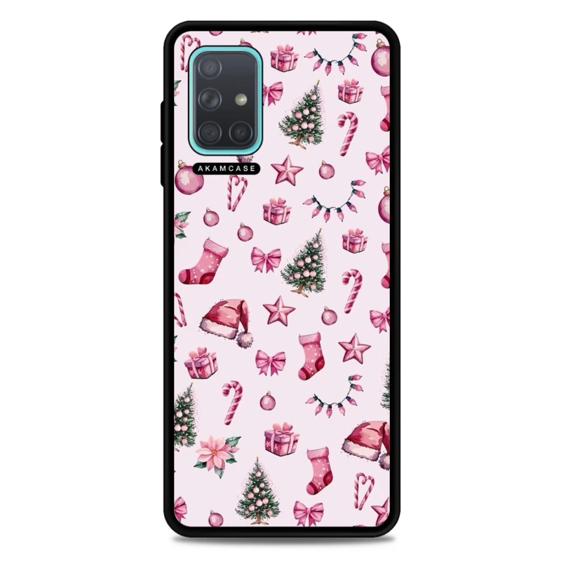کاور آکام مدل AMC-WSGA71-CHRISTMAS-19 مناسب برای گوشی موبایل سامسونگ Galaxy A71