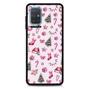 AKAM AMC-WSGA71-CHRISTMAS-19 Cover For Samsung Galaxy A71