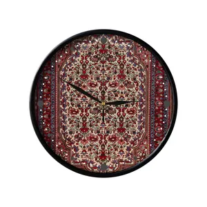 ساعت دیواری مدوپد طرح فرش رودبار مدل C-Roudbar04