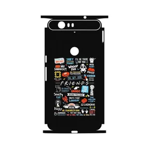 MAHOOT Friends 2-FullSkin Cover Sticker for Google Nexus 6P