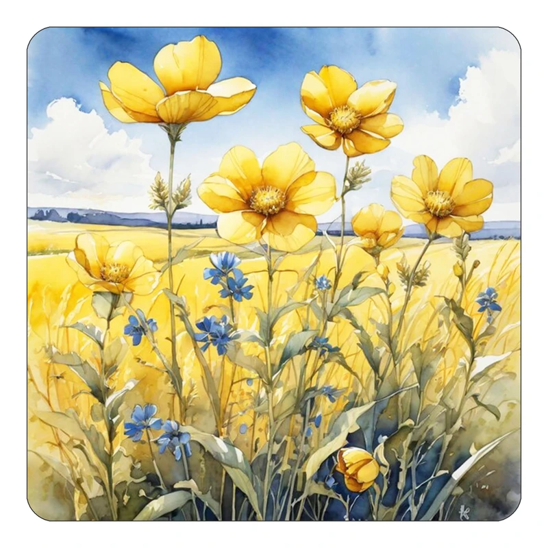 مگنت کاکتی طرح نقاشی رنگ روغن مدل mp70640