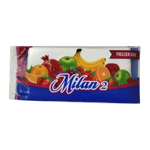 کیسه فریزر میلان مدل چسبی بسته 100 عددی