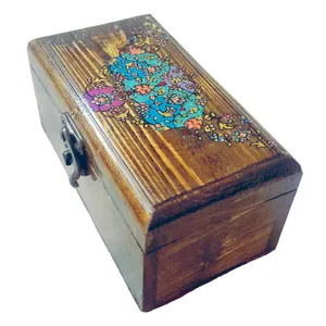 جعبه جواهر چوبی مدل E77