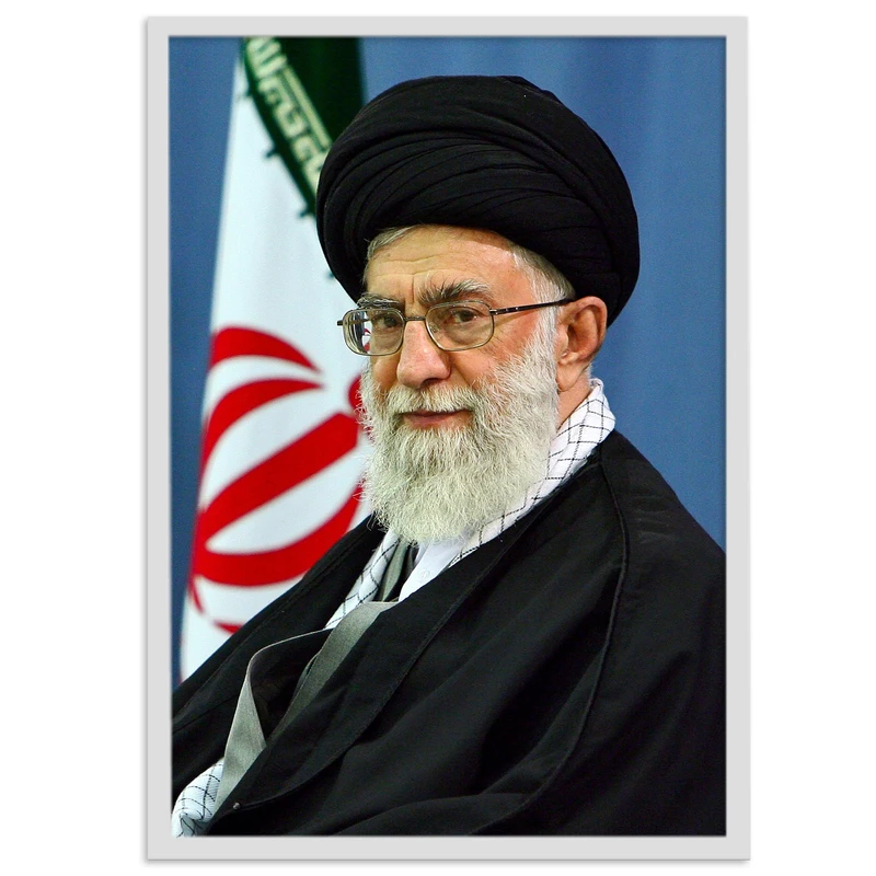 تابلو بکلیت طرح آیت الله سید علی خامنه ای مدل W-s2041