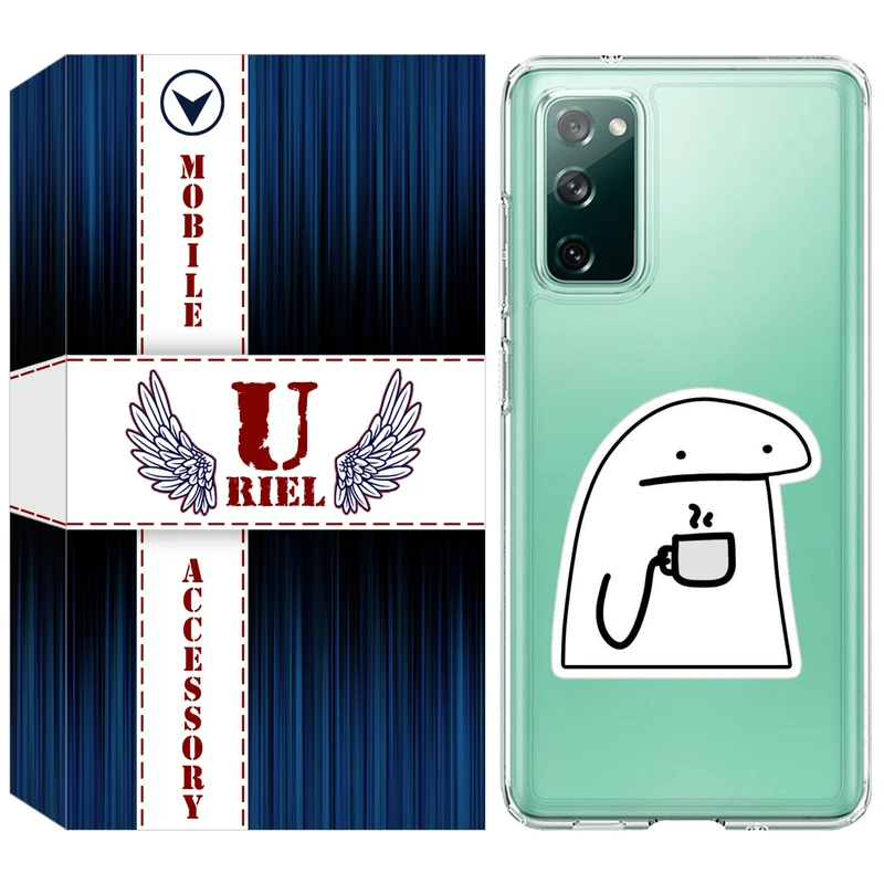 کاور یوریل مدل Clear کد 79 طرح پوکرفیس مناسب برای گوشی موبایل سامسونگ Galaxy S20 FE
