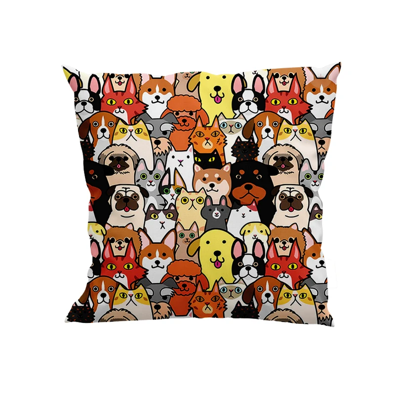 کوسن پاد آفرین مدل سگ ها کد DKK395