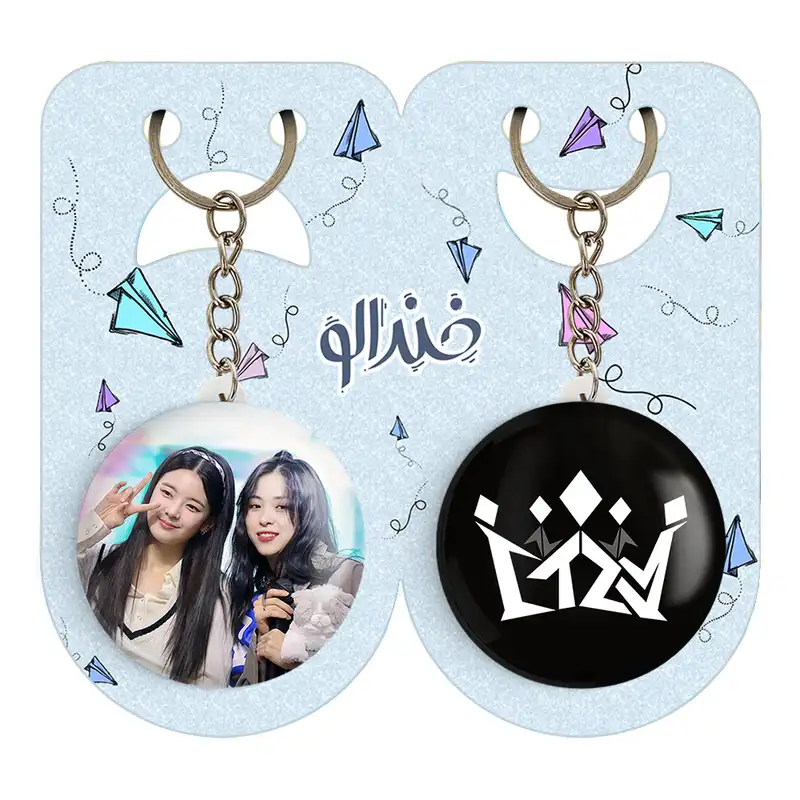 جاکلیدی خندالو مدل گروه ایتزی ITZY کد 2022820236 مجموعه 2 عددی