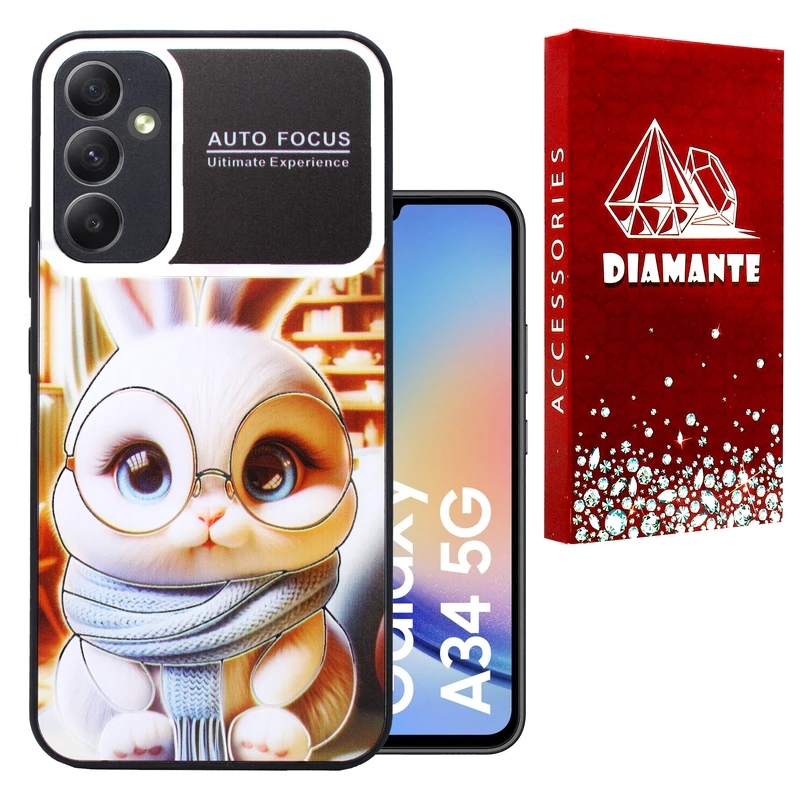 کاور دیامانته مدل Rabbit Rd مناسب برای گوشی موبایل سامسونگ Galaxy A05s