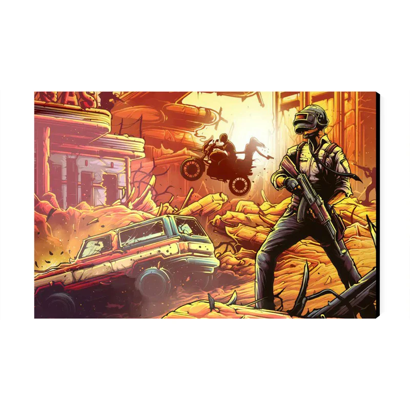 تابلو شاسی عرش مدل گیم پابجی PUBG کد As2839