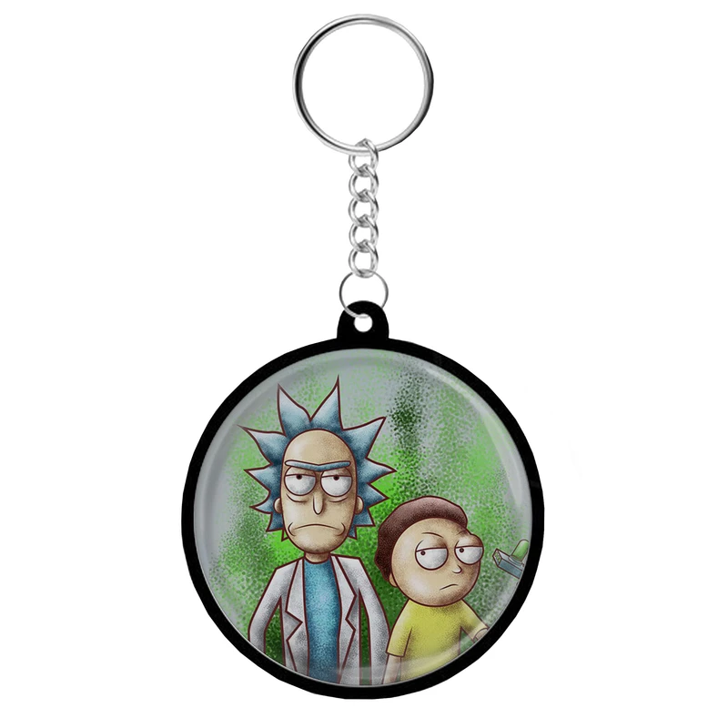 جاکلیدی مدل دوطرفه طرح انیمیشن ریک و مورتی کد S176