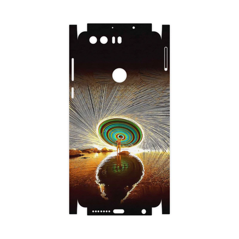 برچسب پوششی ماهوت مدل Night Light Fountain-FullSkin مناسب برای گوشی موبایل آنر 8