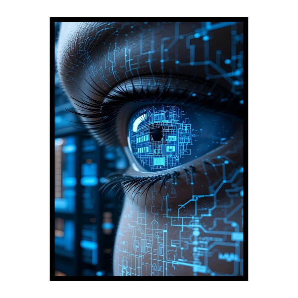 تابلو نوری بکلیت طرح قفل تکنولوژی و فناوری امنیت شبکه کامپیوتر مدل B-bu6910 فریم مشکی