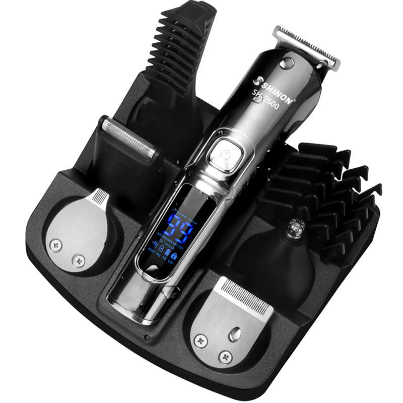 ماشین اصلاح موی سر و صورت شینون مدل SH-2600 11IN1 ماشین اصلاح موی سر و صورت شینون مدل SH-2600 11IN1
