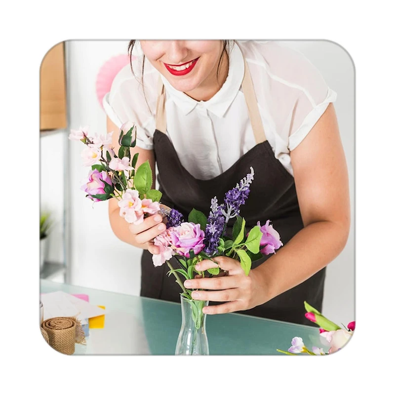 زیر لیوانی کاکتی طرح گل مدل mp16713