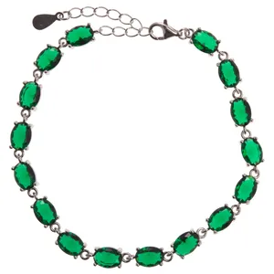 دستبند نقره زنانه کد 2404