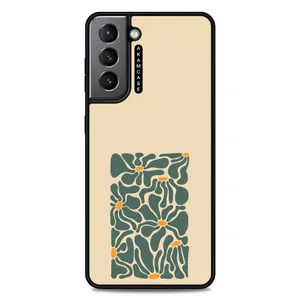 AKAM AMC-WSGS21-FLOWERS-33 Cover For Samsung Galaxy S21
