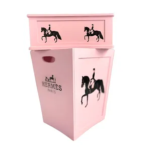 ست سطل و جای دستمال کاغذی مدل 296