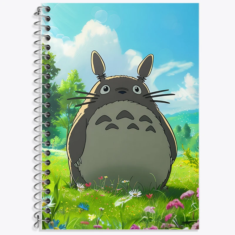 دفتر لغت 50 برگ خندالو طرح انیمه توتورو (Totoro) کد F5598