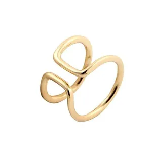  انگشتر طلا 18 عیار زنانه قیراط کد GH5807